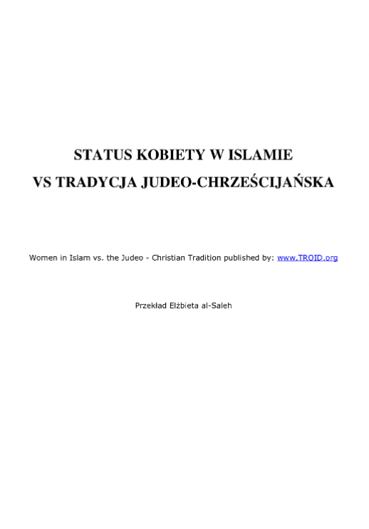 المرأة فى الإسلام والمرأة فى العقيدة اليهودية والمسيحية بين الأسطورة والحقيقة ( بولندي )