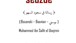 رسالة في سجود السهو ( بوسني )